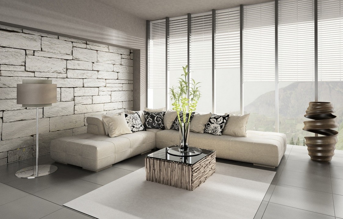 34 Awesome Minimalist Contemporary Living Room Decor Ideas - HOMYHOMEE